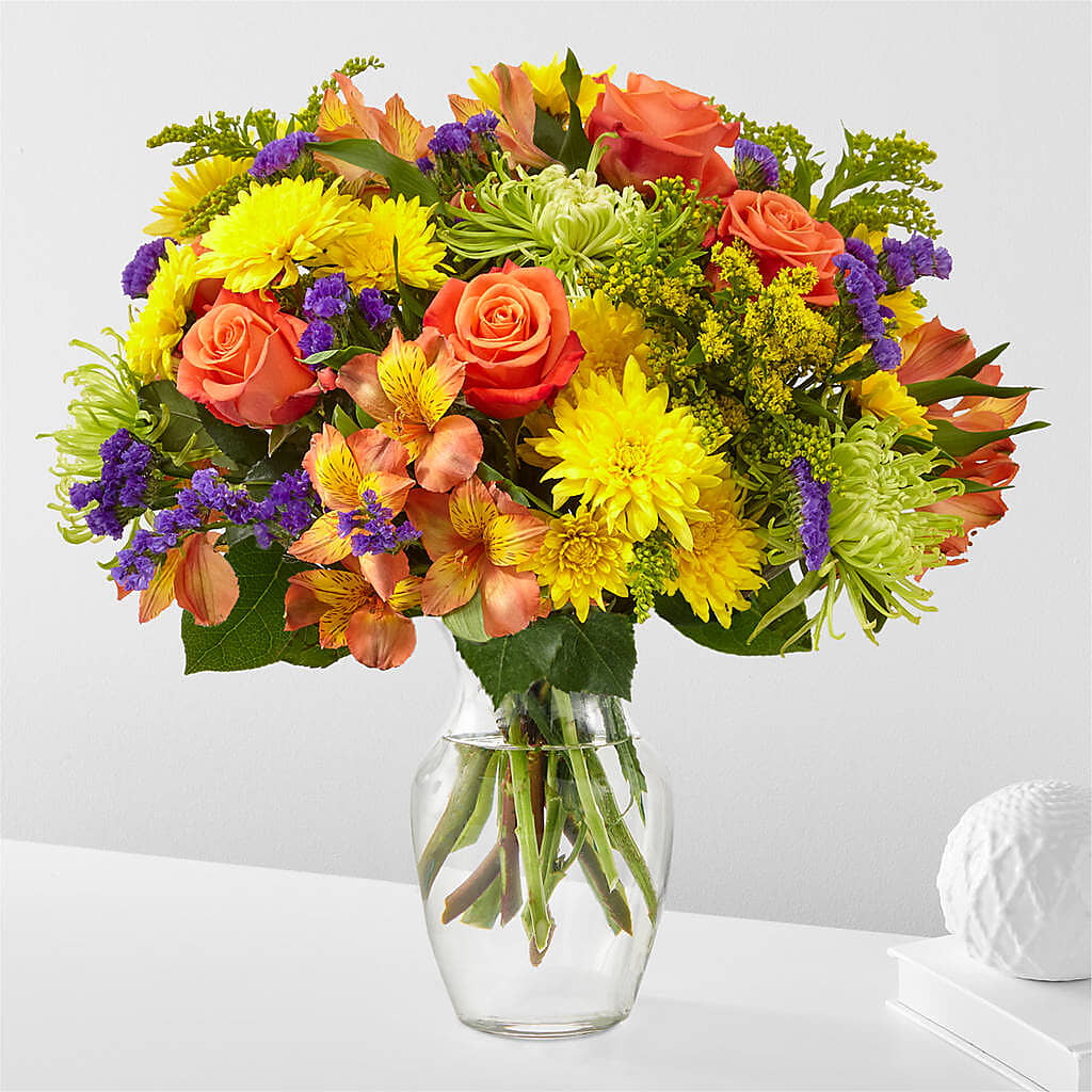 Marmalade Skies Bouquet – Pt Passionate Florist, Monroe WA