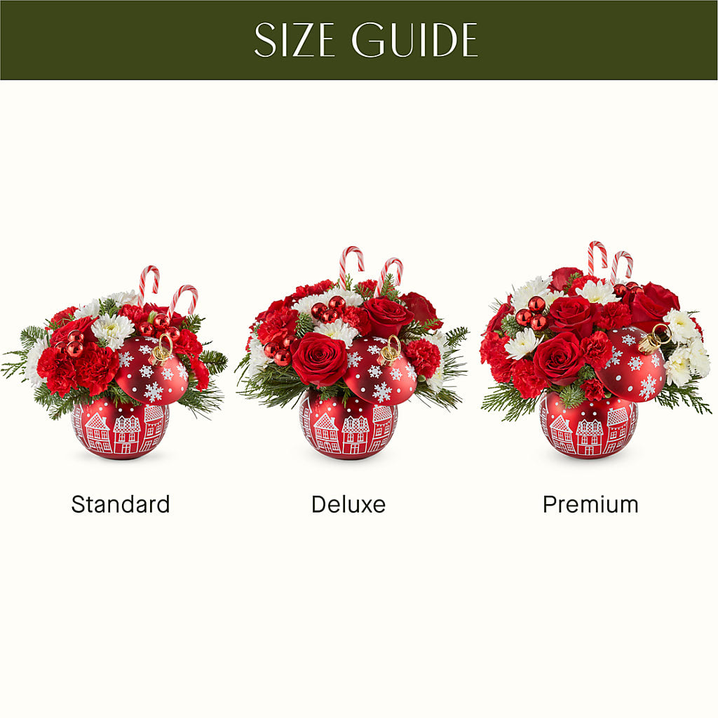 Cheer in the Air Ornament – Pt Passionate Florist, Monroe WA