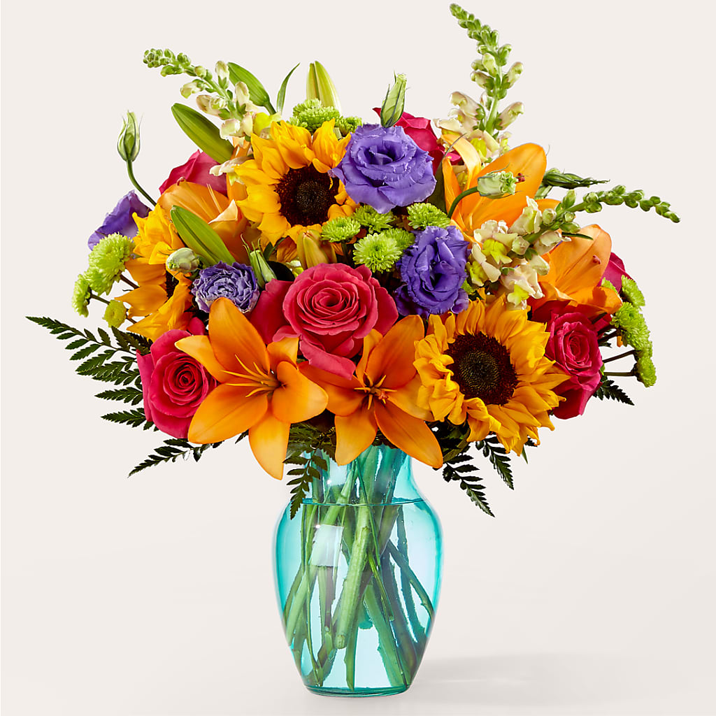 Double Rainbow Bouquet – Pt Passionate Florist, Monroe WA