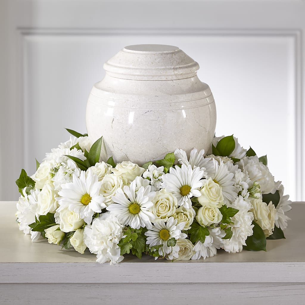 Ivory Gardens Cremation Adornment – Pt Passionate Florist, Monroe WA