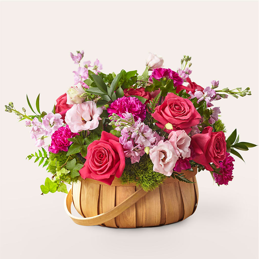 Radiance in Bloom Basket – Pt Passionate Florist, Monroe WA
