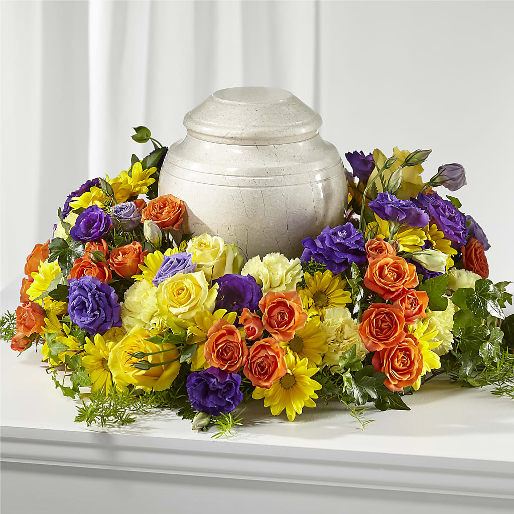 Blossoms of Remembrance Cremation Adornment – Pt Passionate Florist, Monroe WA