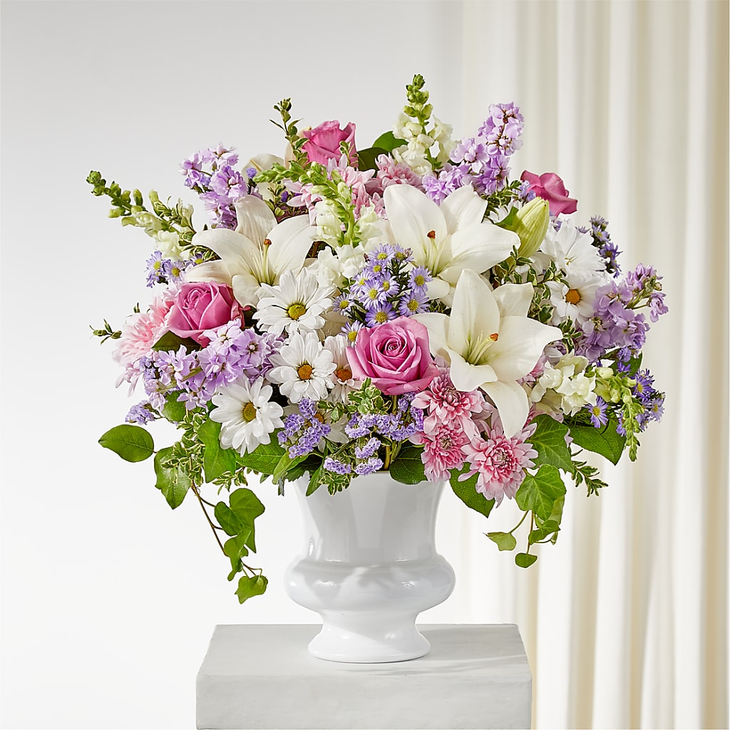 Remarkable Life Urn Arrangement – Pt Passionate Florist, Monroe WA