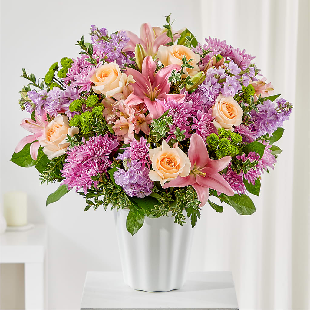 Supportive Embrace Tabletop Basket – Pt Passionate Florist, Monroe WA