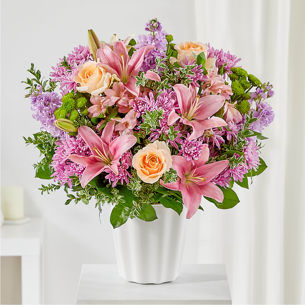 Supportive Embrace Tabletop Basket – Pt Passionate Florist, Monroe WA