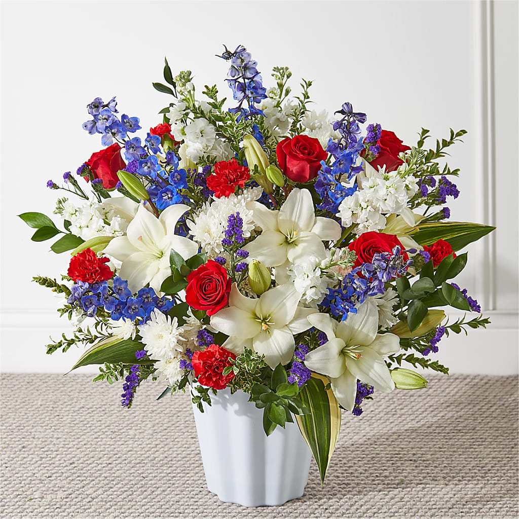 Consoled Floor Basket – Pt Passionate Florist, Monroe WA