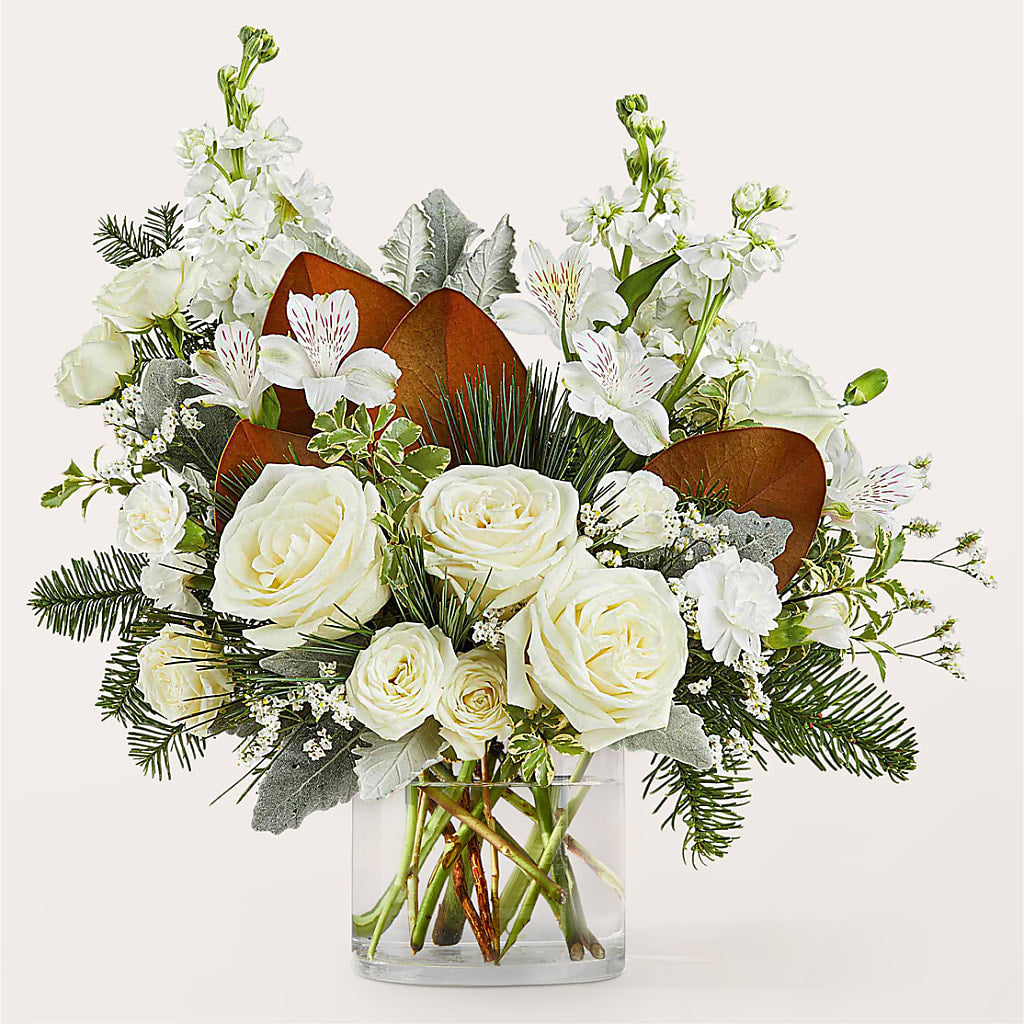 Fresh Snowfall Bouquet – Pt Passionate Florist, Monroe WA