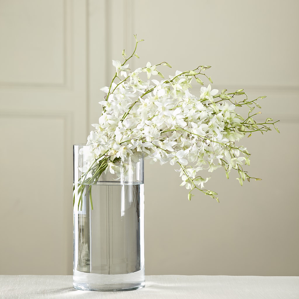 White Dendrobium Bouquet – Pt Passionate Florist, Monroe WA