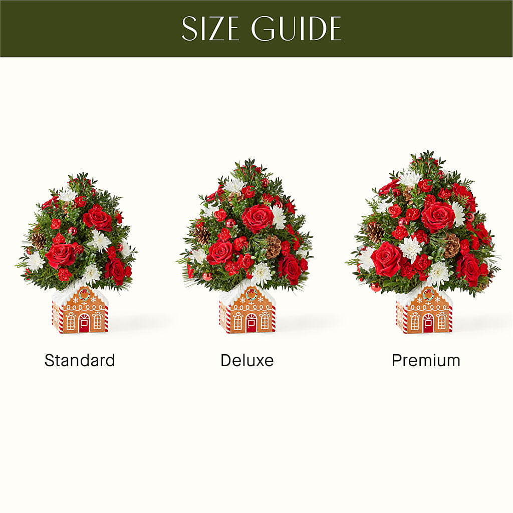 Spiced Gingerbread Tree –  Pt Passionate Florist, Monroe WA