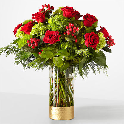 Plaid Throw Bouquet