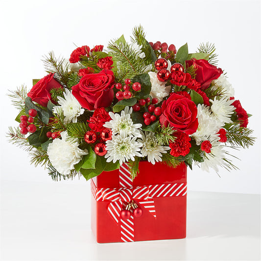 Presents Under the Tree Bouquet –  Pt Passionate Florist, Monroe WA