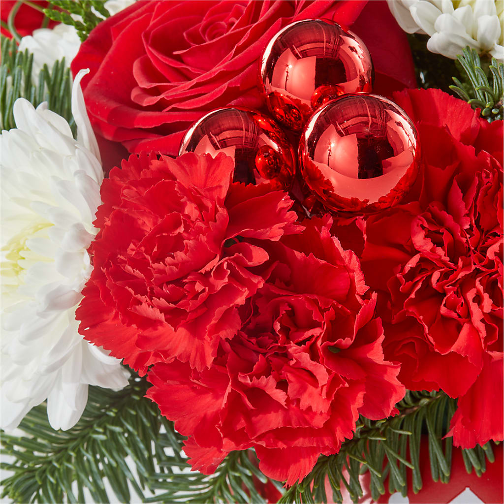 Cheer in the Air Ornament –  Pt Passionate Florist, Monroe WA