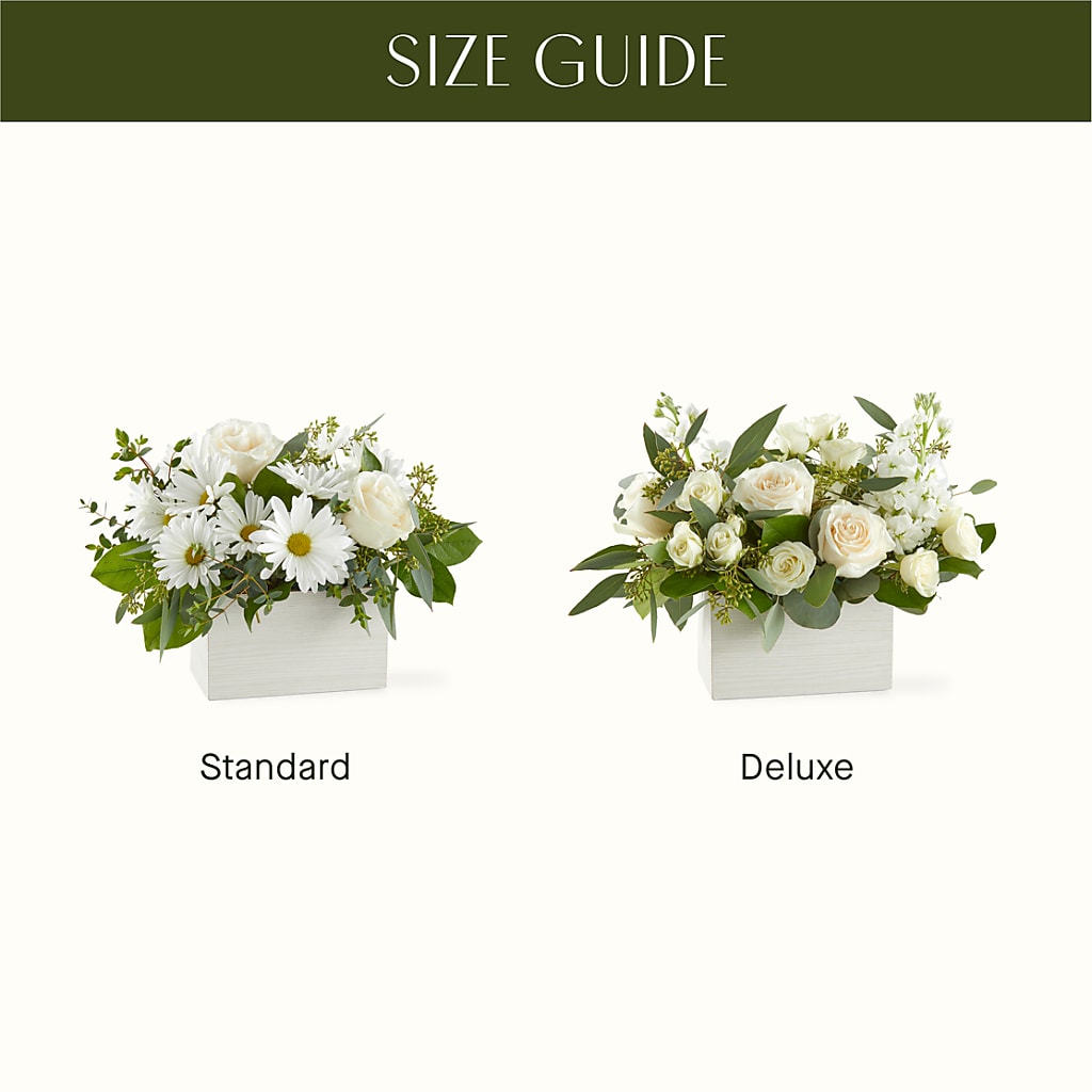 Fresh Linen Box Bouquet –  Pt Passionate Florist, Monroe WA