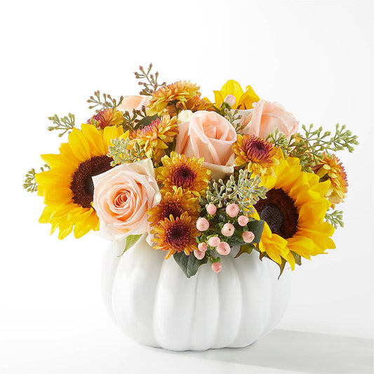 Pumpkin to Talk About Bouquet –  Pt Passionate Florist, Monroe WA