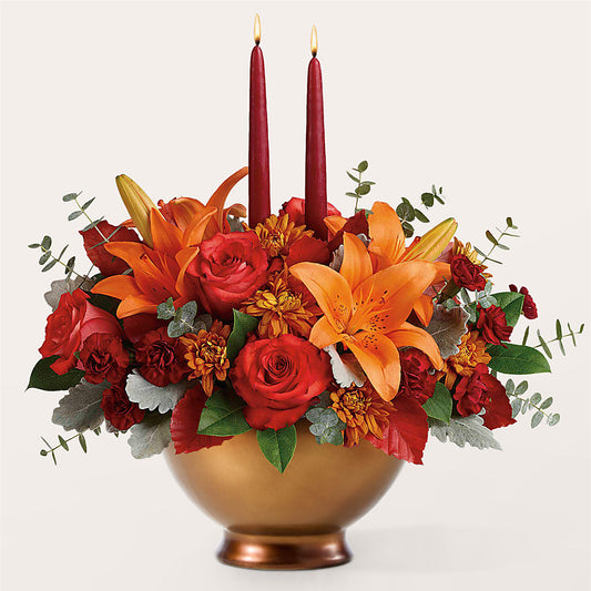 Fruits of Fall Centerpiece –  Pt Passionate Florist, Monroe WA