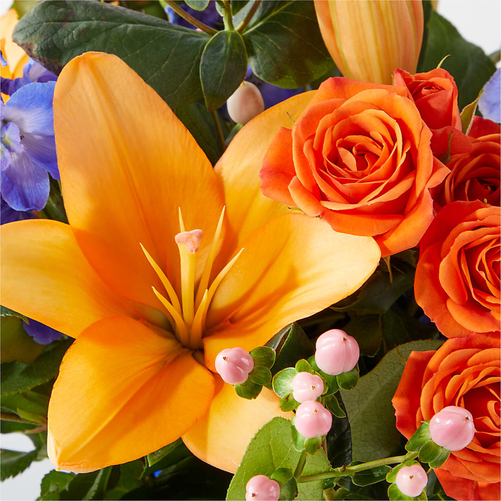 Radiant Citrus Bouquet –  Pt Passionate Florist, Monroe WA
