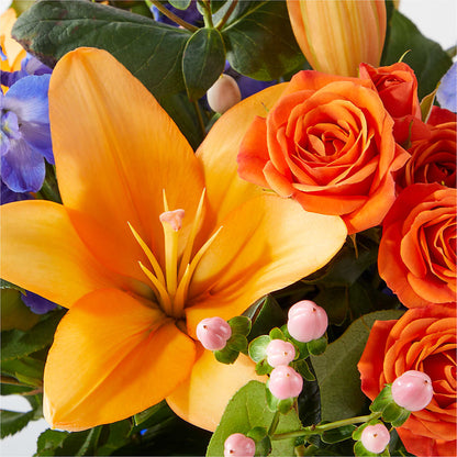 Radiant Citrus Bouquet –  Pt Passionate Florist, Monroe WA