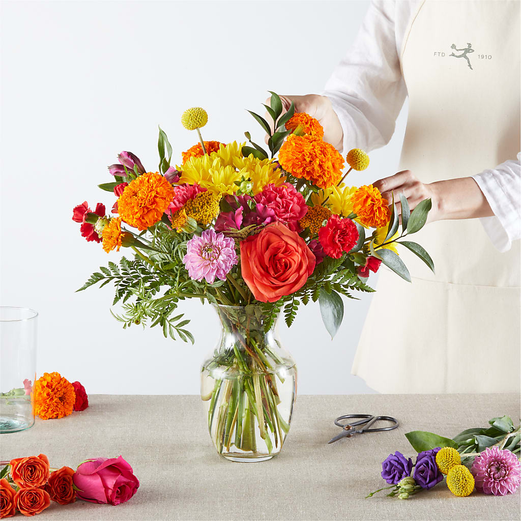 Feast of Color – A Florist Original –  Pt Passionate Florist, Monroe WA