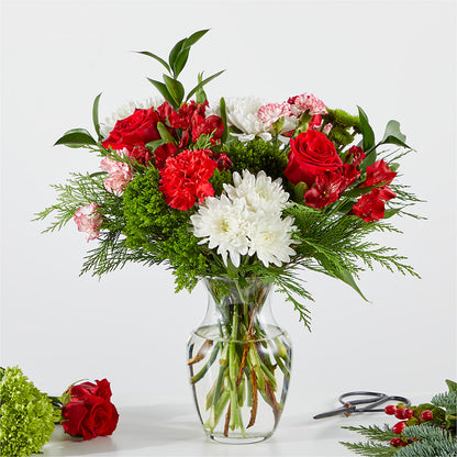 Merry Moment Bouquet – A Florist Original –  Pt Passionate Florist, Monroe WA