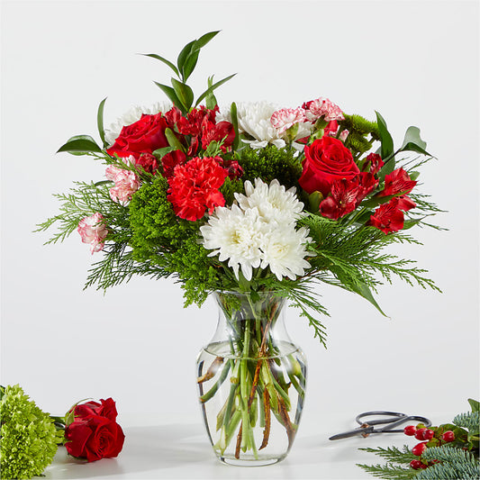 Merry Moment Bouquet – A Florist Original –  Pt Passionate Florist, Monroe WA