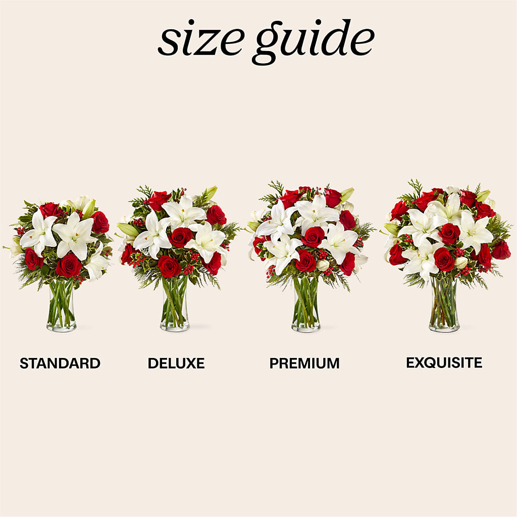 Sparkling Snowflakes Bouquet –  Pt Passionate Florist, Monroe WA