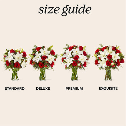 Sparkling Snowflakes Bouquet –  Pt Passionate Florist, Monroe WA