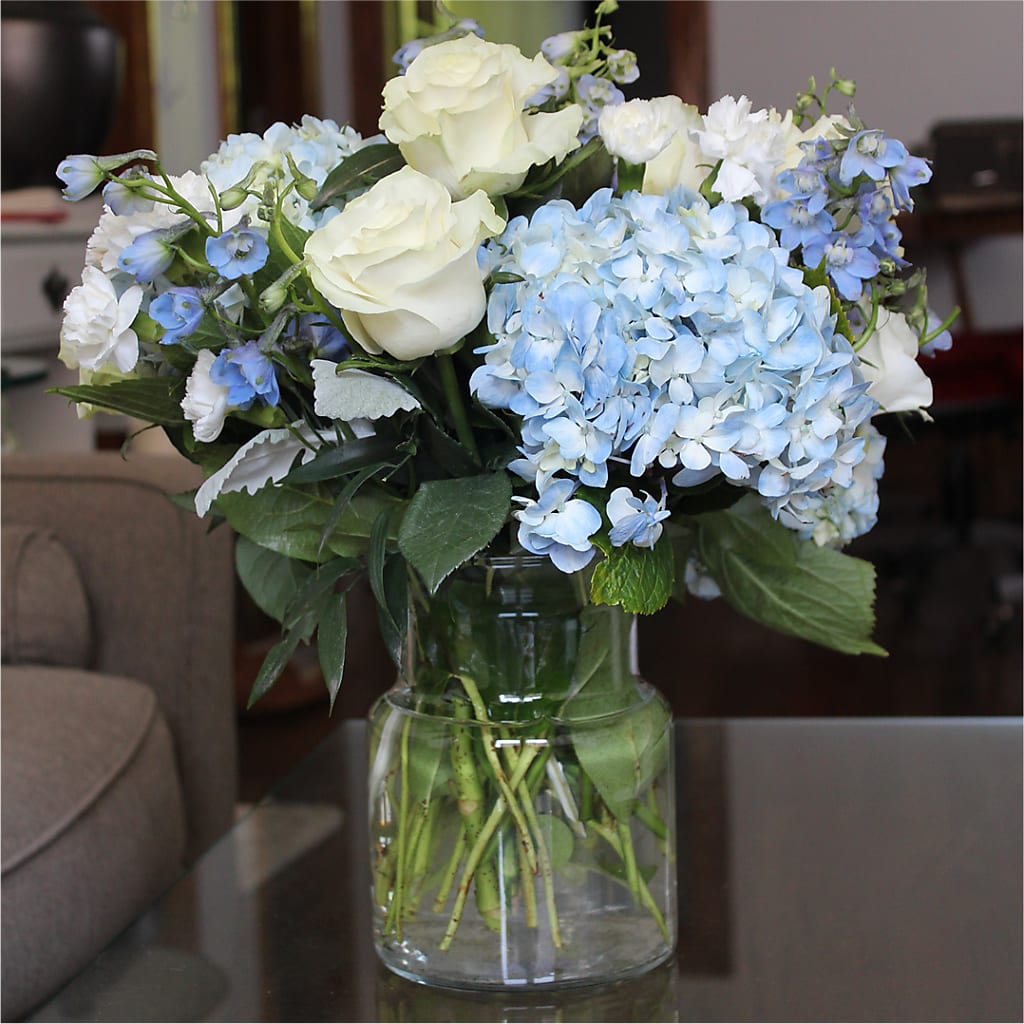 Clear Skies Bouquet –  Pt Passionate Florist, Monroe WA