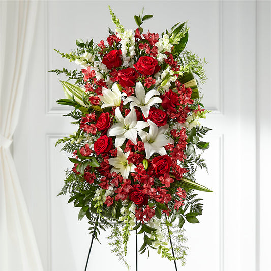 Everlasting Memory Standing Spray –  Pt Passionate Florist, Monroe WA