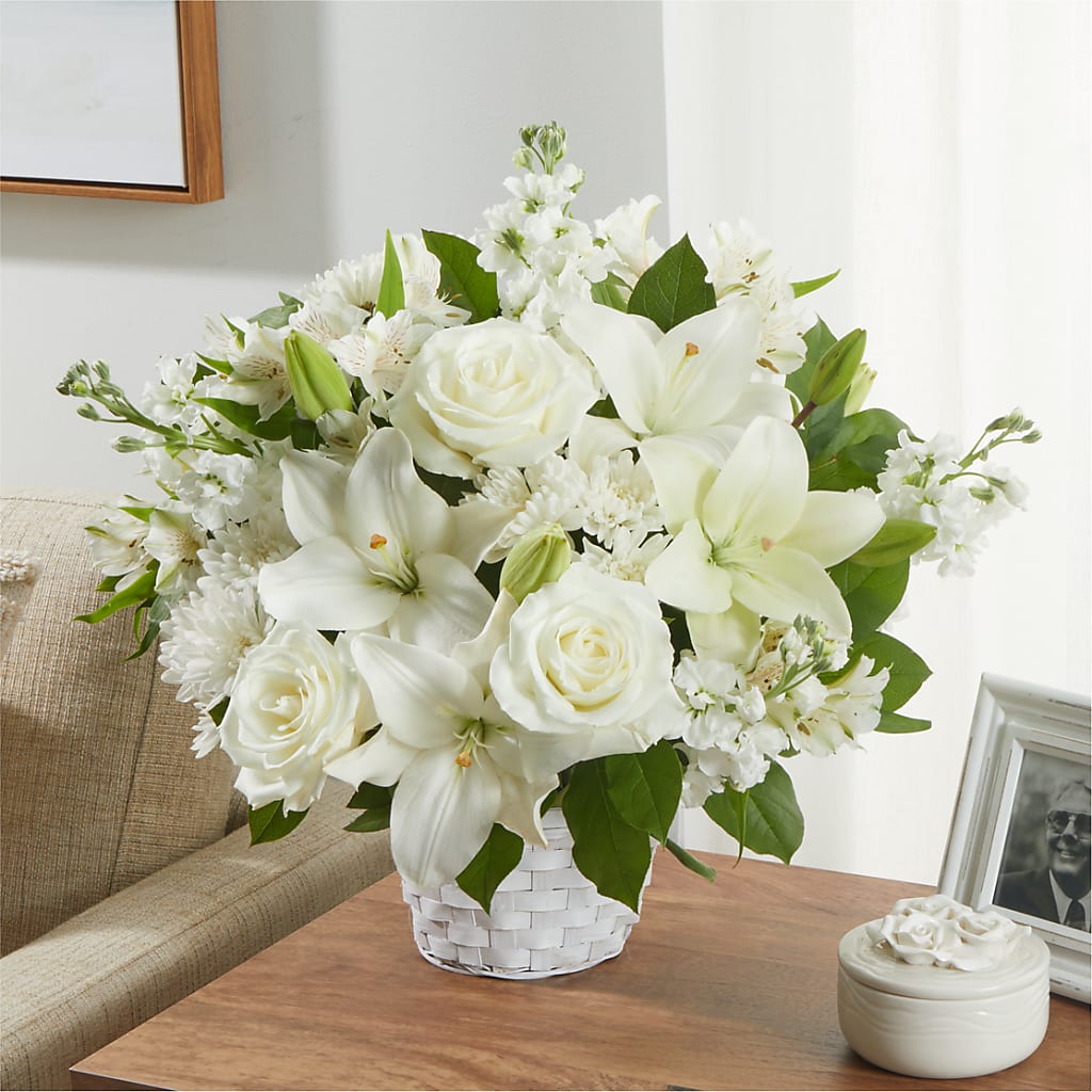Peaceful Reflections Arrangement –  Pt Passionate Florist, Monroe WA