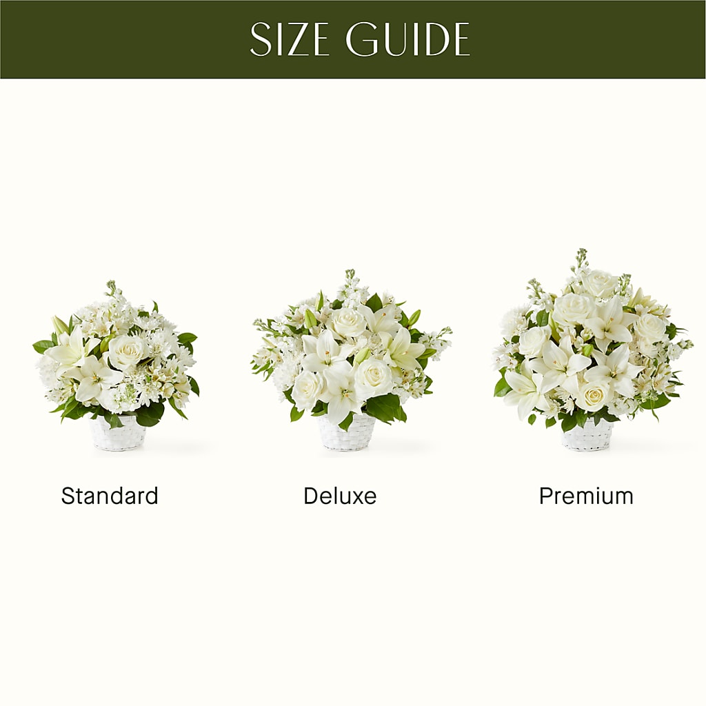 Peaceful Reflections Arrangement –  Pt Passionate Florist, Monroe WA