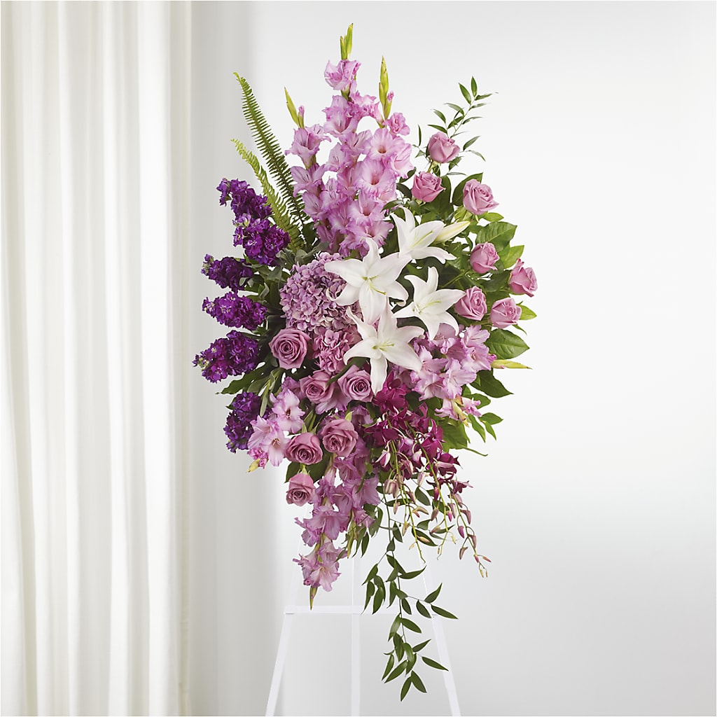 Never Alone Standing Spray –  Pt Passionate Florist, Monroe WA