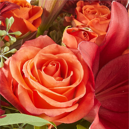 Crimson Leaves Bouquet –  Pt Passionate Florist, Monroe WA