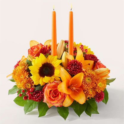 Grateful Centerpiece –  Pt Passionate Florist, Monroe WA