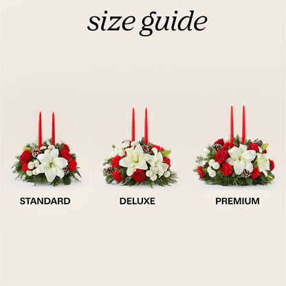 Seasonal Festivities Centerpiece –  Pt Passionate Florist, Monroe WA