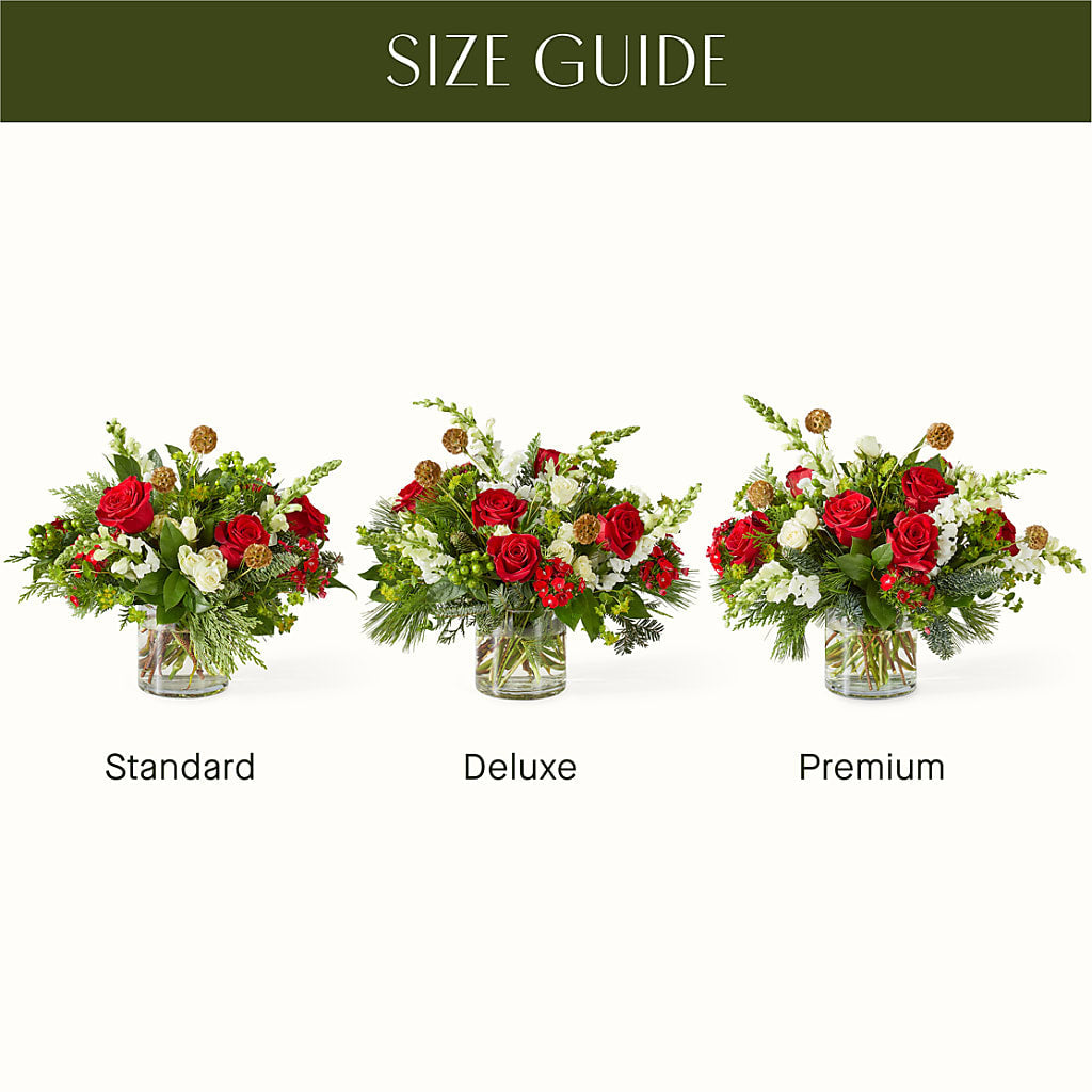 Deck the Halls Bouquet –  Pt Passionate Florist, Monroe WA