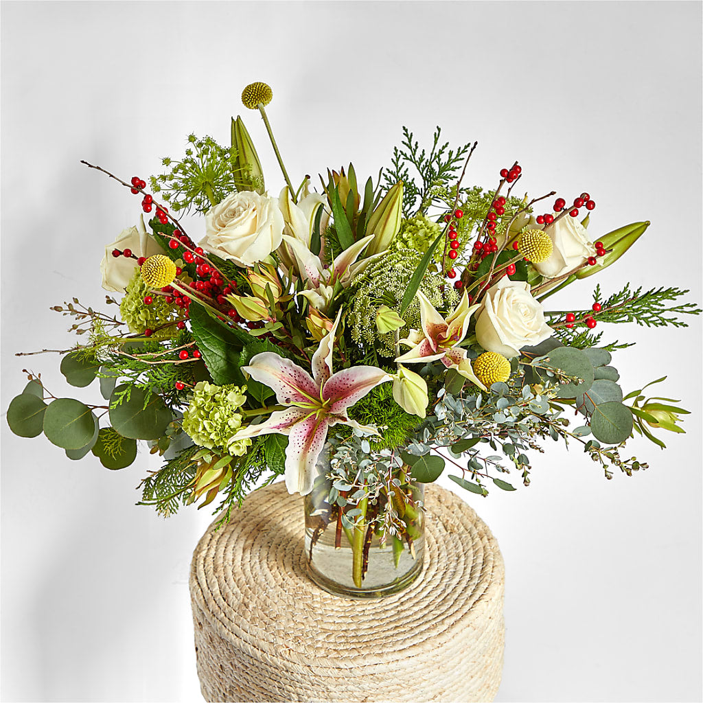 Berry & Bright Bouquet –  Pt Passionate Florist, Monroe WA