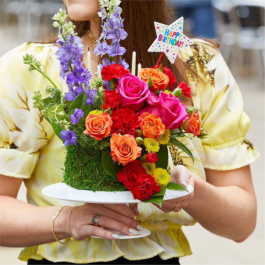 Best Year Yet Floral Cake –  Pt Passionate Florist, Monroe WA