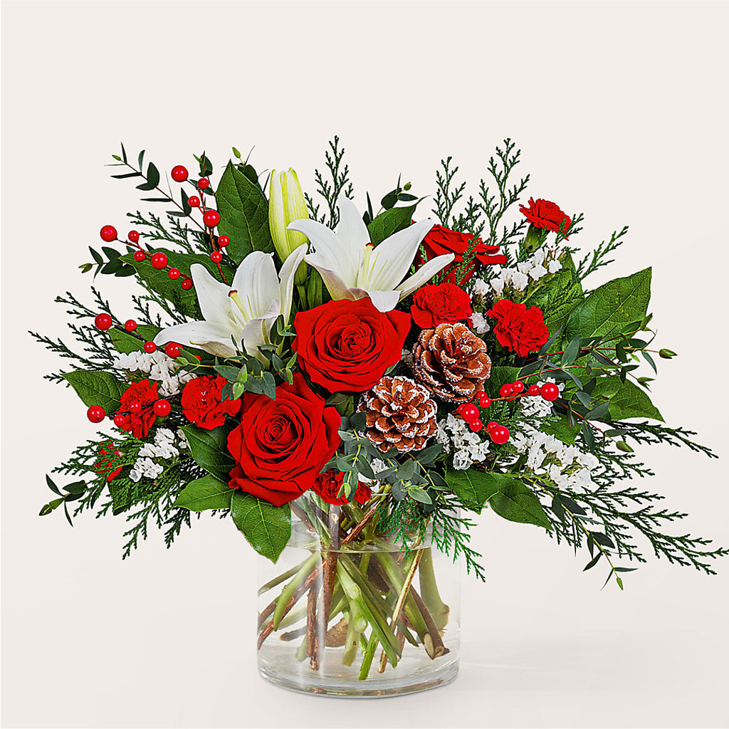 Best in Snow Bouquet –  Pt Passionate Florist, Monroe WA